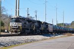 NS Units Lead A CSX Ethanol Train Down The W&A Main.